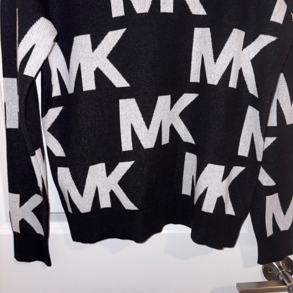 Michael Kors Long Sleeve Monogrammed Sweaters for Women Size Small - Picture 4 of 12